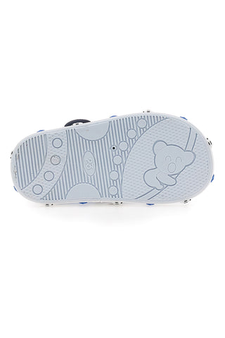 Blaue Lauflernsandalen mit Sportbällen Pitt Kids PK2758A