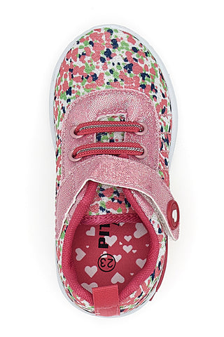 Lauflernschuhe rosa Glitzer Pitt Kids PK1394A