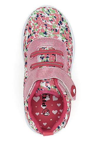 Rosa Glitzer-Sneaker Pitt Kids PK1394A