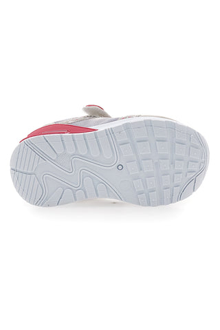 Sneakers primi passi argento Pitt Kids PK2186A