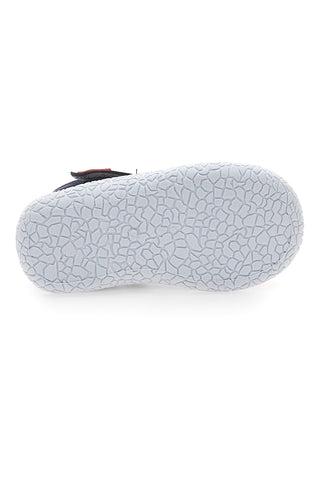 Pitt Kinder Blaue und Rote Sneakers PK1148A