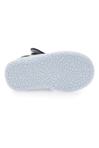 Sandali grigi con dinosauri gialli punta chiusa  PITT KIDS PK2492E