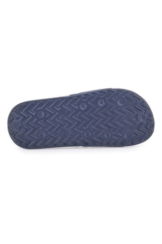 Marineblaue Hausschuhe mit Logoband Superga S24S395
