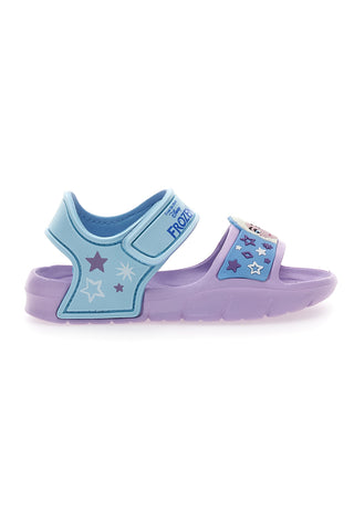 Sandali Viola e Azzurri Con Strappo Frozen D4310619S