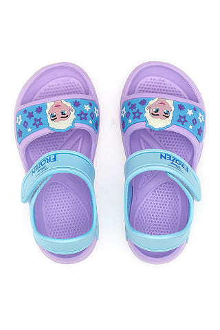 Die Eiskönigin – Lila und Blau – Sandalen mit Klettverschluss D4310619S