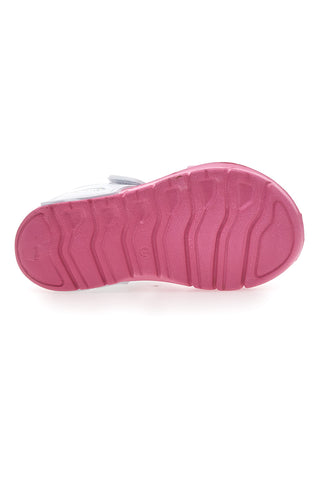 Rosa-weiße Sandalen mit Einhorn-Riemen S8010071