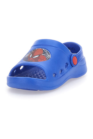 Blaue Hausschuhe mit Fußriemen hinten SPIDERMAN R1310447S