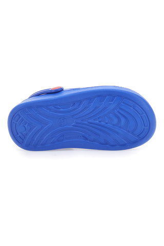 Blaue Hausschuhe mit Fußriemen hinten SPIDERMAN R1310447S