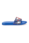 Blaue Hausschuhe mit verstellbarem Klettverschluss SPIDERMAN R1310446S