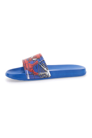 Ciabatte Blu con Fascia Regolabile in Velcro SPIDERMAN R1310446S