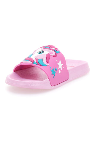 Ciabatte Rosa Con Fascia Unicorn S8010082S