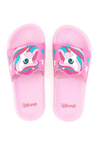 Ciabatte Rosa Con Fascia Unicorn S8010082S