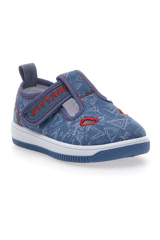 Scarpine blu con stelle e strappo PITT KIDS 2242924