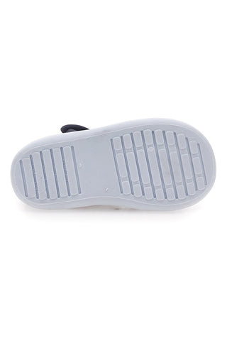 Sandali chiusi blu con righe e chiusura in velcro PITT KIDS 2242876