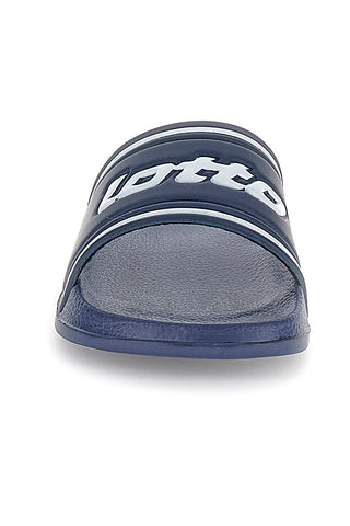 Ciabatte blu con logo Lotto MIDWAY IV SLIDE CL