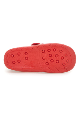 Pantofole rosse e blu con stampa Spiderman e chiusura a strappo Spiderman R1310311T01