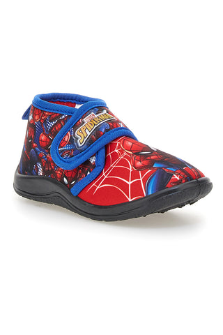 Pantofole rosse con stampa Spiderman e chiusura a strappo Spiderman R1310368T02