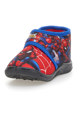 Pantofole rosse con stampa Spiderman e chiusura a strappo Spiderman R1310368T02