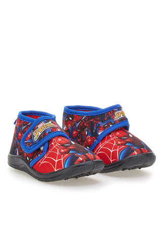 Pantofole rosse con stampa Spiderman e chiusura a strappo Spiderman R1310368T02