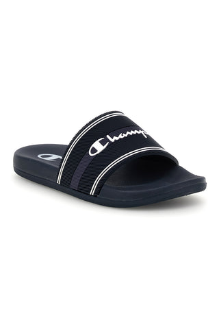 Ciabatte da piscina blu con fascia Champion Jambiani U PS