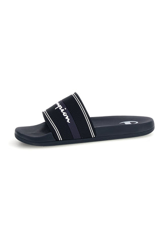 Ciabatte da piscina blu con fascia Champion Jambiani U PS