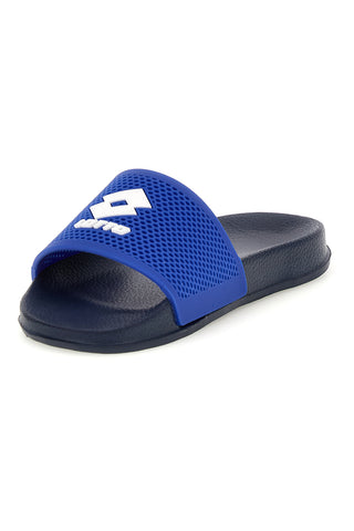Ciabatte blu con fascia Lotto Moku III Slide CL
