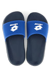 Ciabatte blu con fascia Lotto Moku III Slide CL