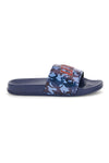 Blaue Hausschuhe mit bedrucktem Levi's-Band VPOL0252S