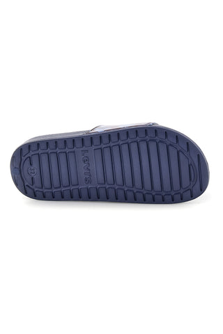 Ciabatte blu con fascia stampata Levi's VPOL0252S