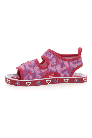 Rosa Sandalen fancy Herzen Pitt Kinder PK2595A