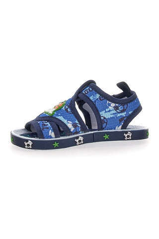 Blaue Sandalen mit Kickprint Pitt Kinder PK2560A