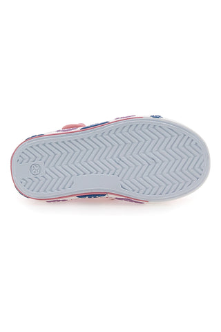 Rosa Hausschuhe mit Glitzer Herzen Pitt Kinder PK2297A