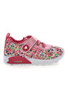 Rosa mehrfarbig gemusterte Turnschuhe Pitt Kinder PK1394A
