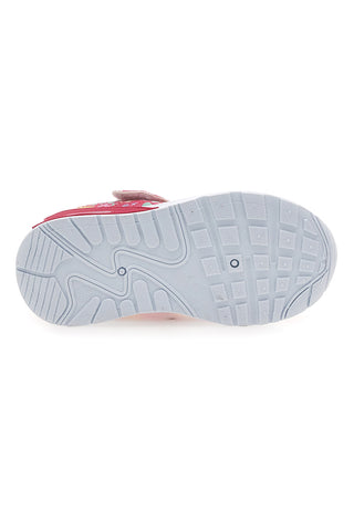 Sneakers rosa fantasia floreale primi passi Pitt kids PK1391G