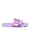 Lila Hausschuhe mit Einhorn S8010238S01 Band