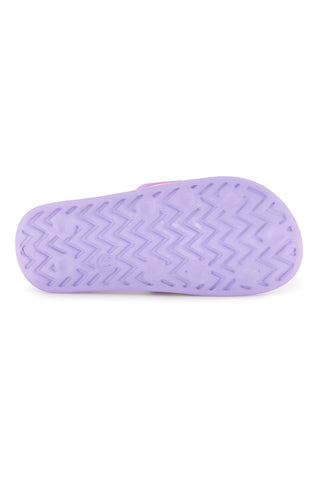 Lila Hausschuhe mit Einhorn S8010238S01 Band
