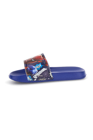 Blaue Hausschuhe mit Spiderman-Aufdruck R1310659S01