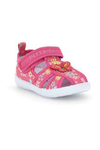 Fuchsia Riemchensandalen Pitt Kinder 0642685