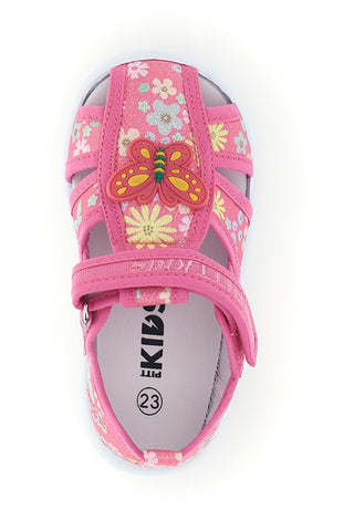 Fuchsia Riemchensandalen Pitt Kinder 0642685
