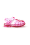 Sandali da mare rosa trasparenti con stella Pitt Kids 3142664