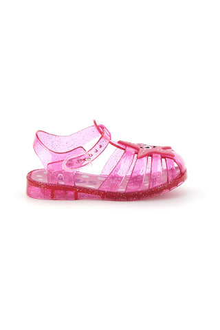 Rosa transparente Strandsandalen mit Stern Pitt Kids 3142664