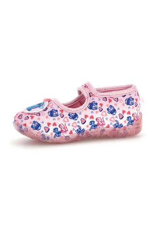 Rosa Ballerinas mit Lilo & Stitch-Aufdruck D6020275T