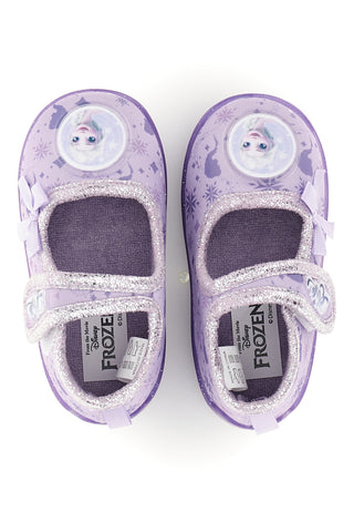 Ballerine lilla con strappo Frozen D4310793T