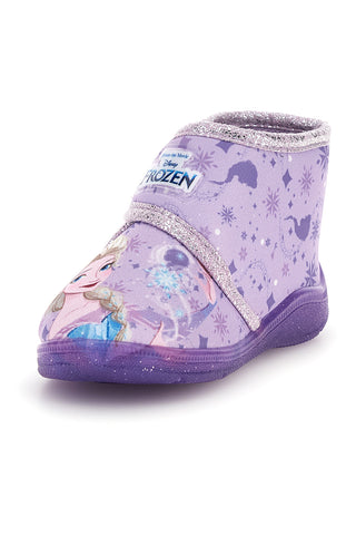 Scarpe da casa lilla con stampa Frozen D4310797T