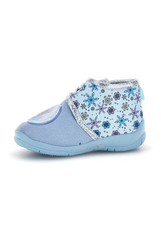 Hellblaue Hausschuhe mit „Frozen“-Aufdruck D4310799T