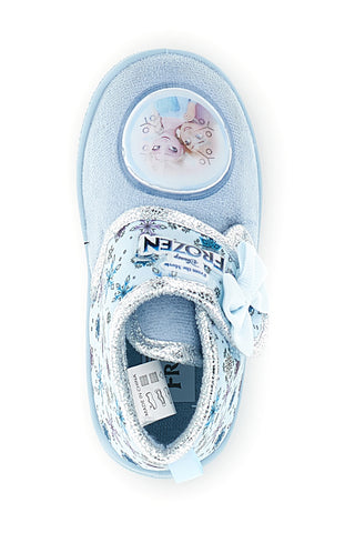 Hellblaue Hausschuhe mit „Frozen“-Aufdruck D4310799T