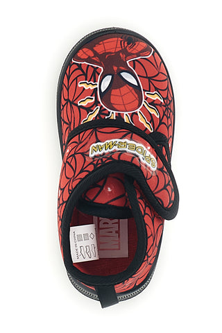 Scarpe rosse e nere con stampa Spiderman R1310696T