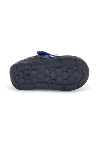 Blaue Hausschuhe mit Sonic-Aufdruck N9610143T
