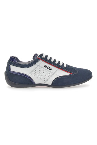 Scarpe Stringate Pittarello Plus 6213 Blu-Bianche