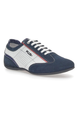 Scarpe Stringate Pittarello Plus 6213 Blu-Bianche